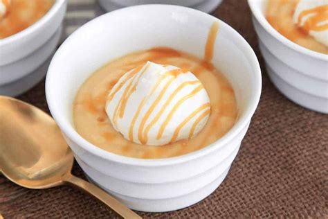 Salted Caramel Pudding - Snixy Kitchen