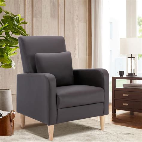 Amazon Colamy Modern Upholstered Accent Chair Armchair With