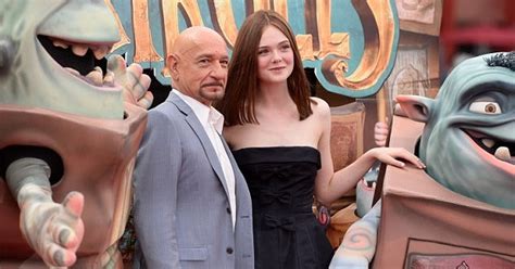 Elle Fanning Shows Off New Brunette Hair At The Boxtrolls LA Premiere