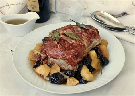 Arrosto Con Prugne E Mele Preparazione Secondo La Cucina Di ASI