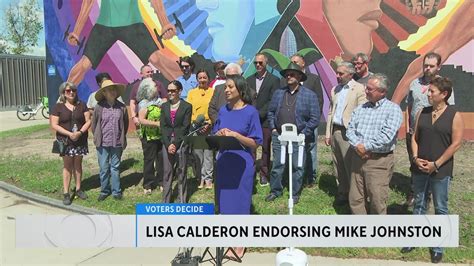 Lisa Calderón Announces Endorsement In Denver Mayors Race Youtube