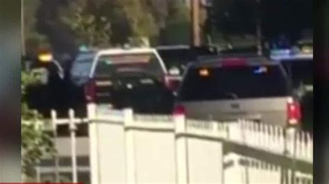 Dramatic Video Shows San Bernardino Shootout CNN Video