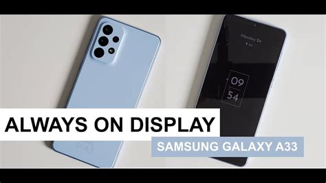 How To Activate Always On Display Aod On Samsung Galaxy A Youtube