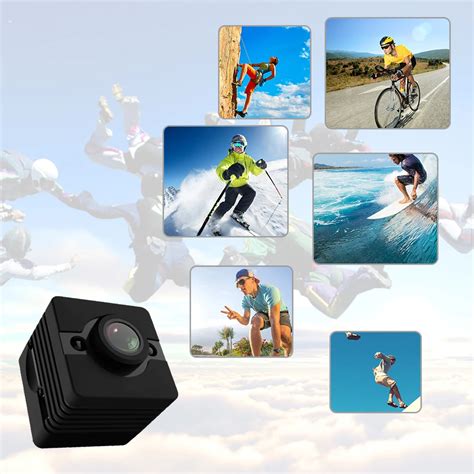 Sq Waterproof Mini Camera Hd P Dvr Lens Wide Angle Sport Video