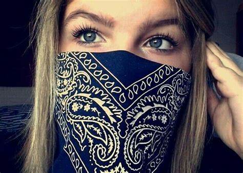 Pin By David Snow On Scarf And Bandana Masks Female Mask Mask Girl Tie