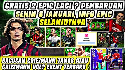 GRATIS 2 EPIC LAGI PEMBARUAN SENIN 8 JANUARI EPIC MALDINI EPIC BECKHAM