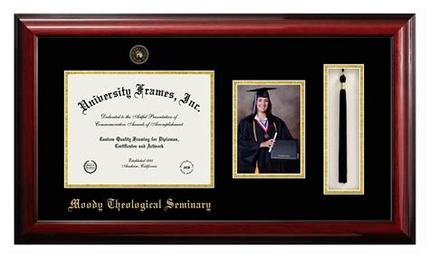 Moody Theological Seminary Diploma Frame University Frames