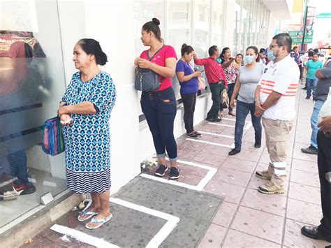 Aplican Programa Susana Distancia En Bancos De Tapachula El Sol Del