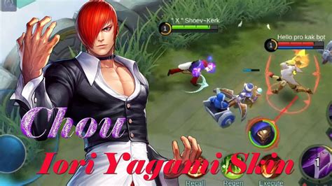 Mobile Legends Wallpaper Chou Iori Yagami Script Chou Iori Yagami Skin Tutorial Mobile Legends ...