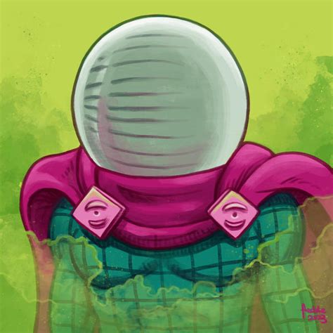 Daily Sketches Mysterio by fedde on DeviantArt