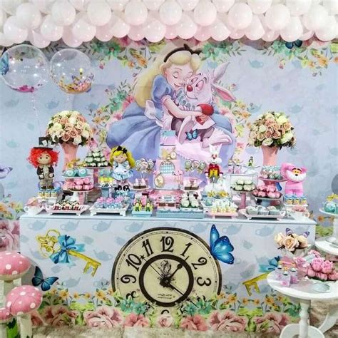Festa Tema Alice No País Das Maravilhas - Festa Alice no País das Maravilhas: +87 Dicas para Decorar com esse Tema
