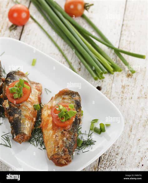 Sardines In Tomato Sauce Stock Photo - Alamy