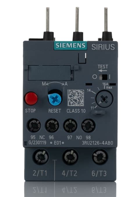 Ru Ab Siemens Siemens Ru Overload Relay No Nc A