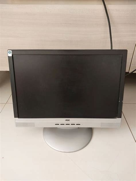 Aoc 716sw Monitor Computador Desktop Aoc Usado 79016745 Enjoei