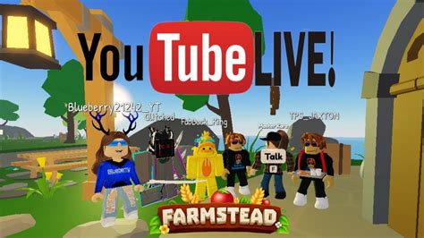 Roblox Farmstead Live Stream 08062023 Having Fun On The Farm Youtube