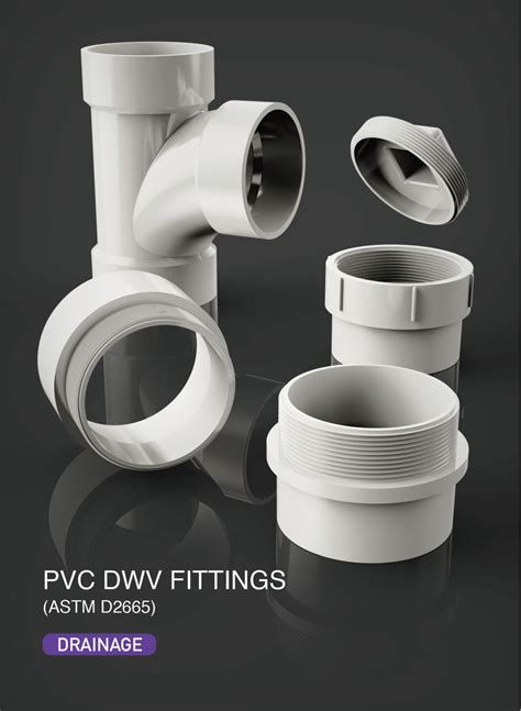 China Era ASTM D2665 UPVC PVC Drainage Fittings Uda022 Toilet Flange