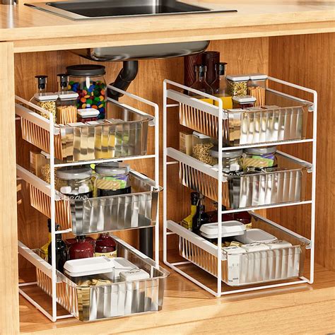 Kitchen Shelf Floor To Floor Household Layered Cabinet Shelf Multi