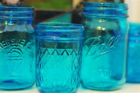 Diy Colored Glass Mason Jars Sippy Cup Mom