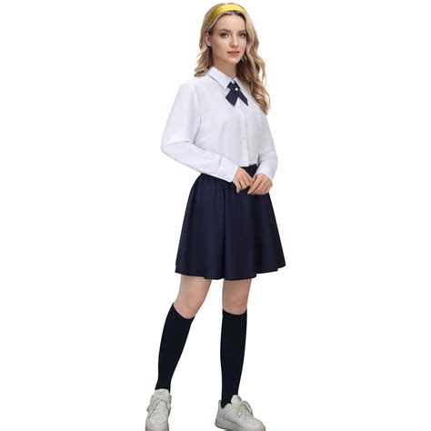 Gossip Girl Blair Waldorf Cosplay Costume School Uniform Vikidoky (Rea – VikiDoky