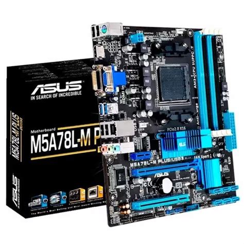 Mother Asus M5a78l-m Plus 125w Ddr3 Atx Adm Usb3 Pce