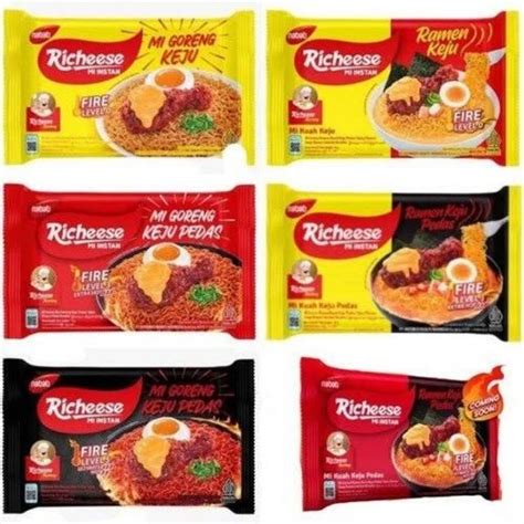 Jual Mie Instan Nabati Mie Richeese Ramen Goreng Keju Level Shopee