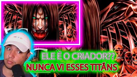 React O Ltimo Grito Da Humanidade Eren Shingeki No Kyojin