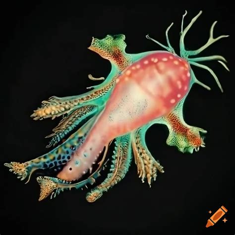 Adorable Sea Creatures Inspired By Haeckel On Craiyon