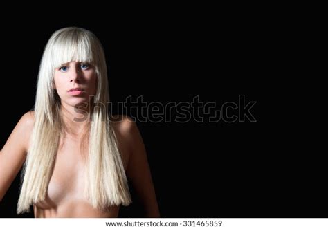 Portrait Attractive Nude Woman Covering Her Stock Photo 331465859 Shutterstock
