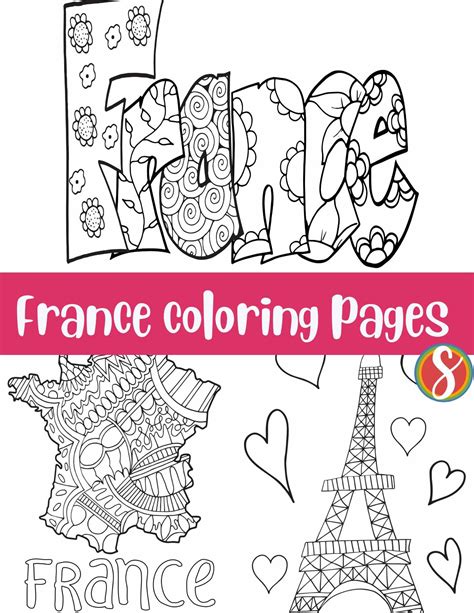 Free French Coloring Pages