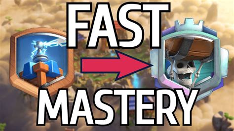 How To Get Level 10 Mastery For Any Card Clash Royale Youtube