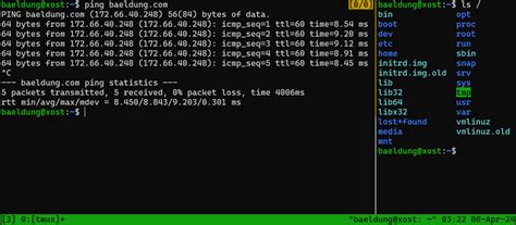 Tmux Copy And Paste Methods With And Without The Mouse Baeldung On Linux