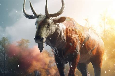 Premium Ai Image Big Animals