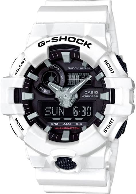 Rel Gio Casio G Shock Ga Adr Branco Masculino