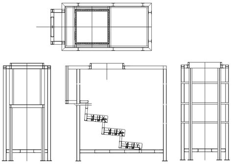 Main Frame First Chamber Design In Autocad 2d Drawing Cad File Dwg