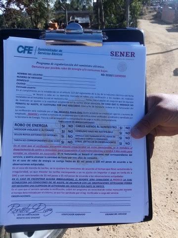 Advierten De Documento Falso De La Cfe Con La Finalidad De Extorsionar