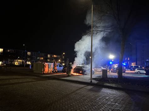 Elektrische Auto In Brand In Hoogeveen Noordernieuws