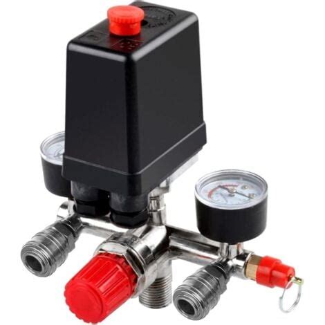 Compresseur D Air Durable Pompe Pressostat Avec Vanne Contr Le