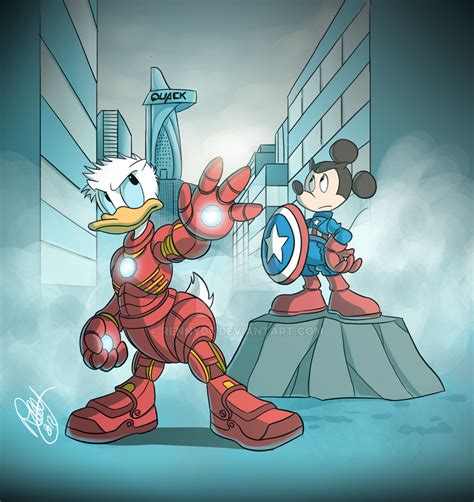 The Duck Avengers By Renny08 On Deviantart