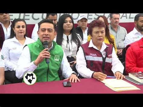 Morena Y Pvem Presentan Candidatos A Diputados Locales Youtube