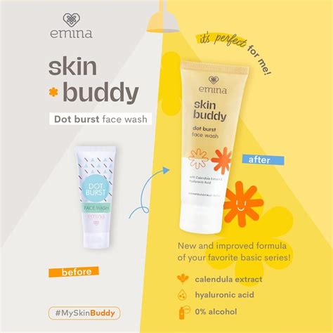Jual Emina Skin Buddy Face Wash 60ml Shopee Indonesia