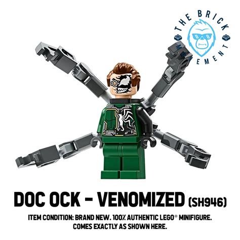 Lego® Marvel Doc Ock Venomized Minifigure Shopee Philippines