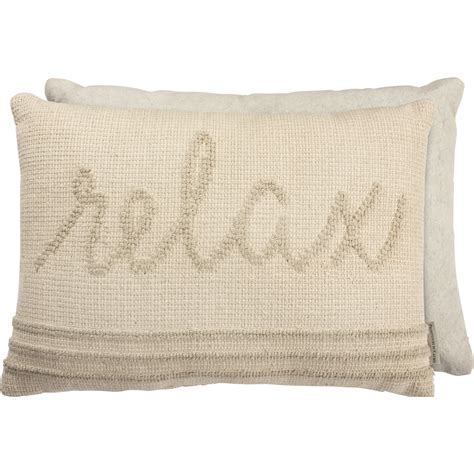 Relax Pillow By Primitives By Kathy