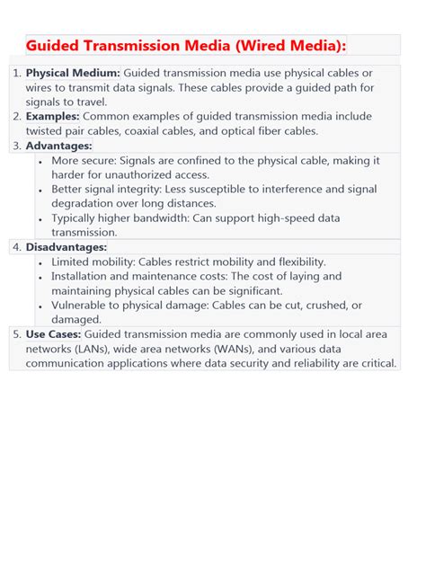 Guided Unguided Transmission Media Pdf