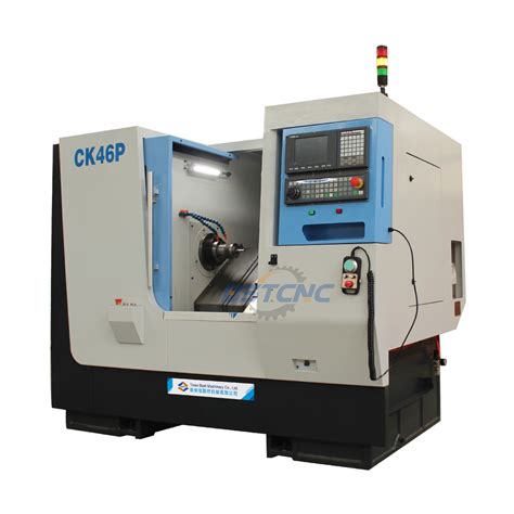 Ck46p High Rigidity Metal Turning Milling Slant Bed CNC Lathe Machine