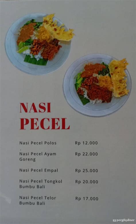 Selalu Diperbarui Menu Nasi Madura Boss Q Genteng Surabaya