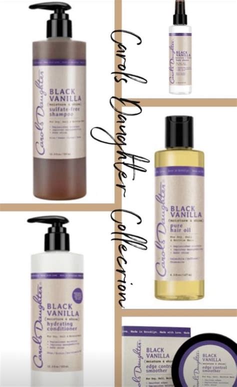 Natural Hair Care Products “carols Daughter” Shea Moisture Shampoo Shea Moisture Products