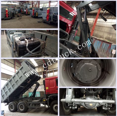 Cina Sinotruk Howo X M Murah Hp Wheeler Sand Dump Tipper