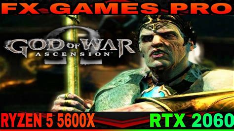 God Of War Ascension Ryzen X Rtx Rpcs Ps Youtube