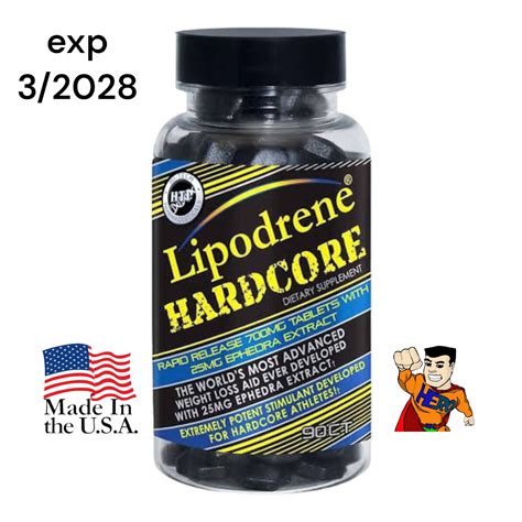 Lipodrene Hardcore Black 90 Caps Lazada Indonesia