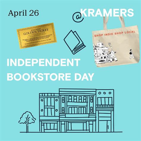 Kramers We Are Very Excited To Celebrate Independent Bookstore Day